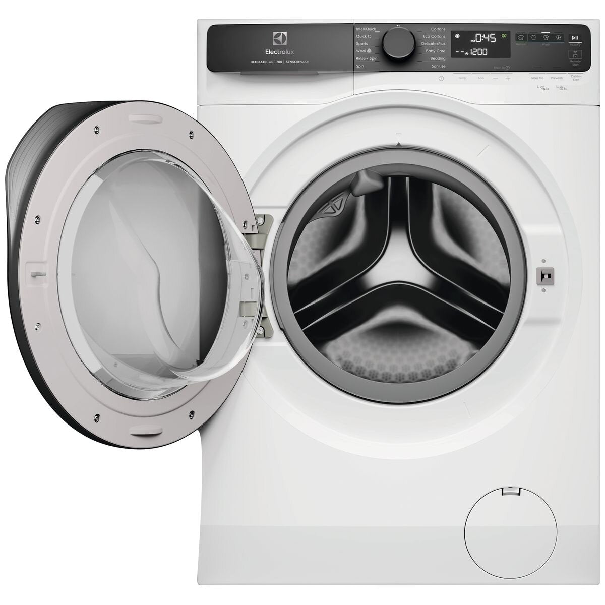Electrolux 700 Series 9kg Front Load Washing Machine - UltraMix, 5 Star Energy, White - EWF9043R7WCS