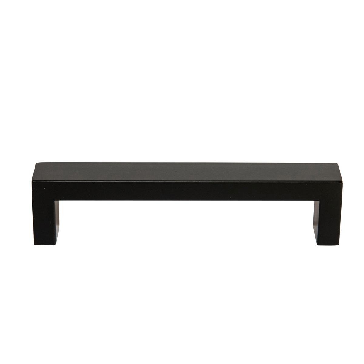 Taskmaster 128mm Black Matte Hollow Rectangle Handle - Steel - 1 Pack - SuperSaverAU - view 1