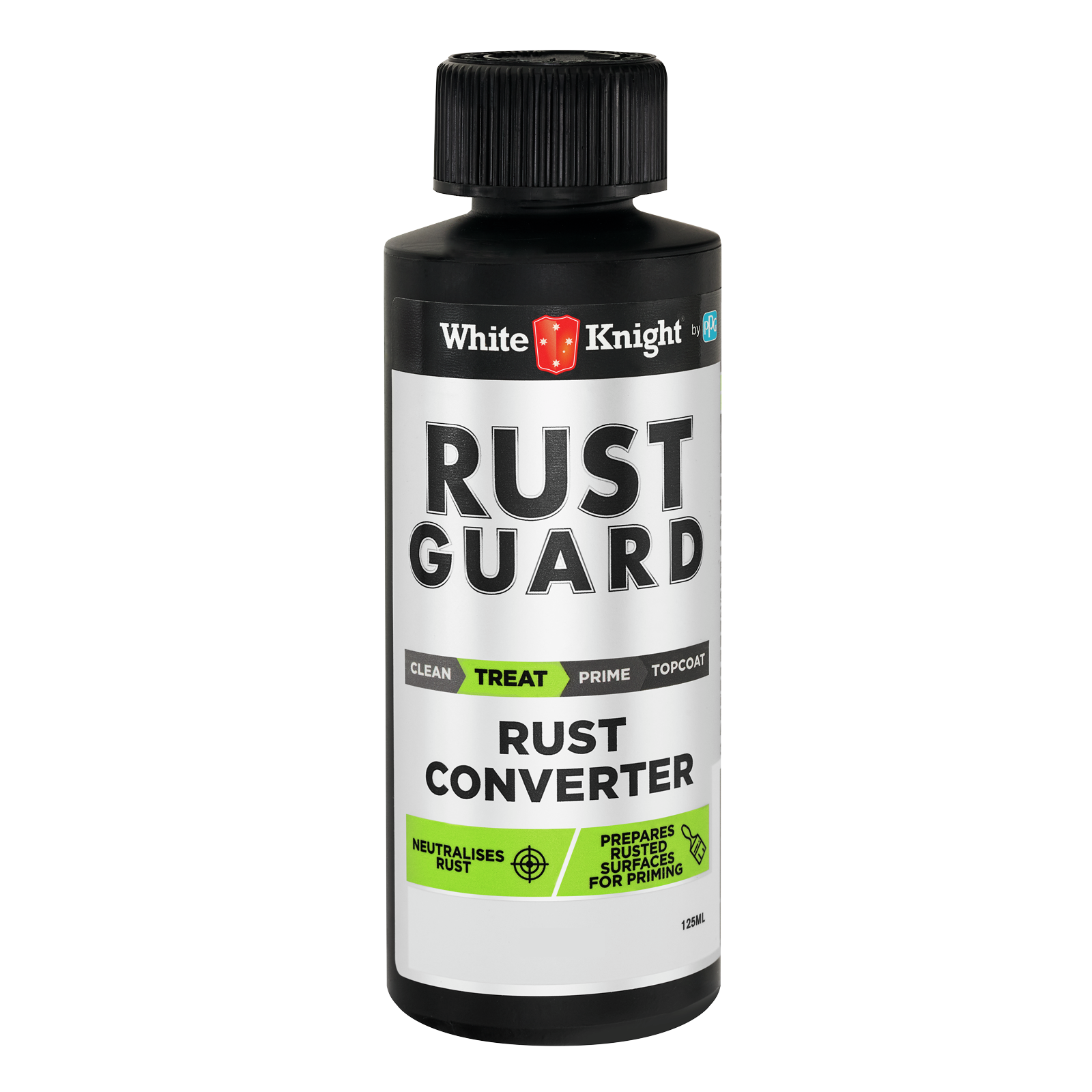 White Knight Rust Guard 125ml Solvent-Based Rust Converter