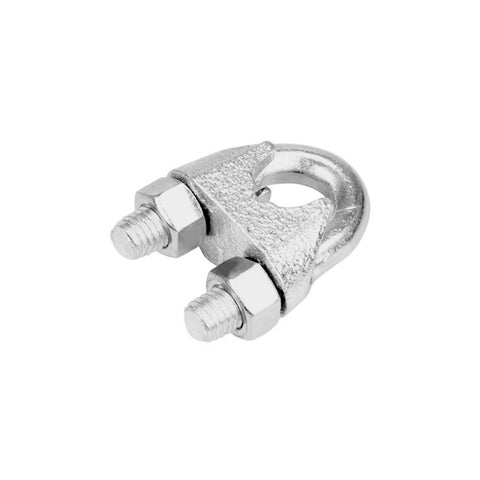 Pinnacle 10mm Galvanised Steel Wire Rope Grips 2 Pack