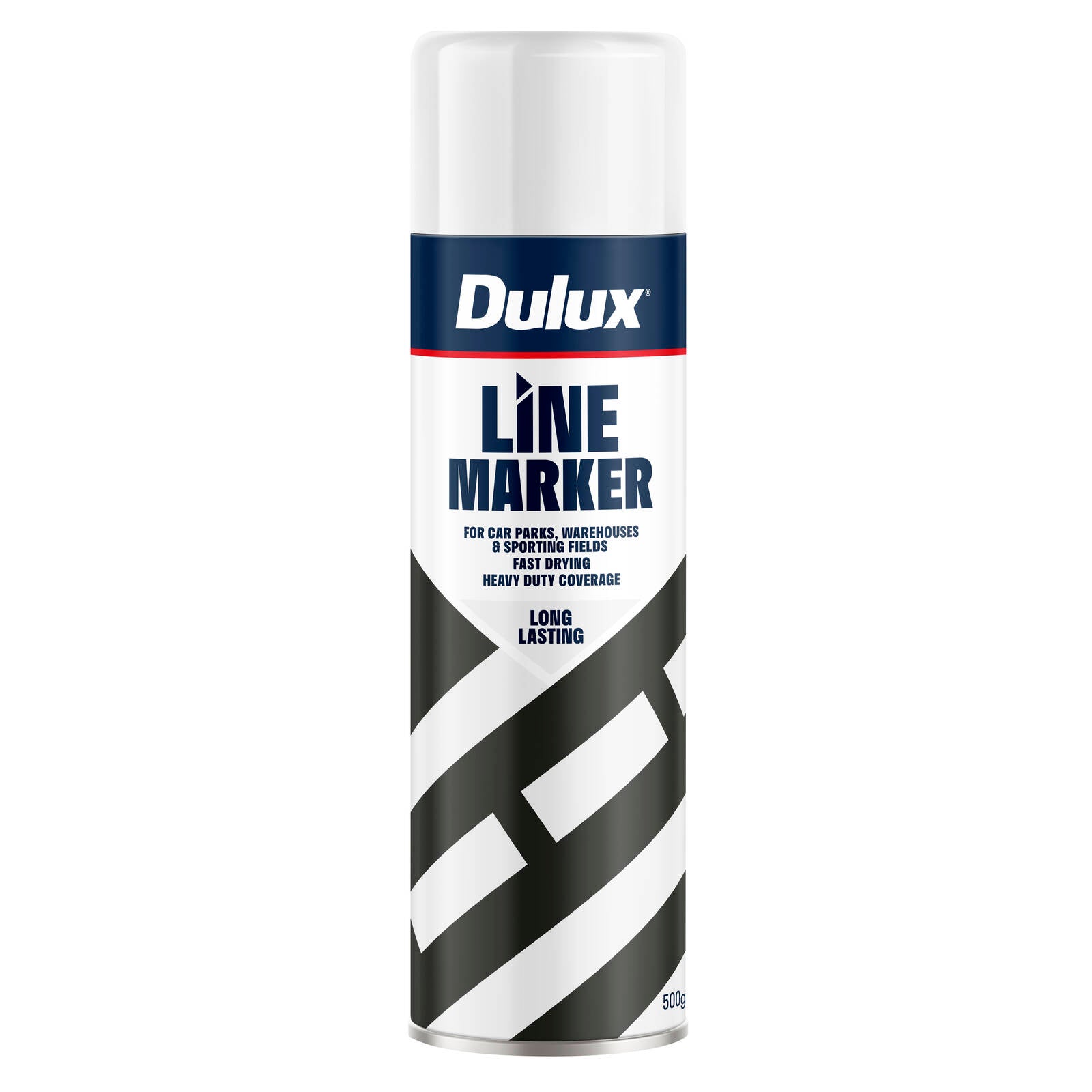 Dulux 500g White Line Marker Spray Paint