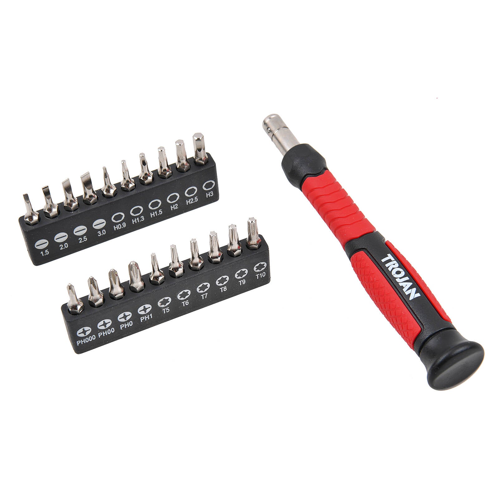 Trojan 20 Piece Precision Screwdriver Set, CRV Bits