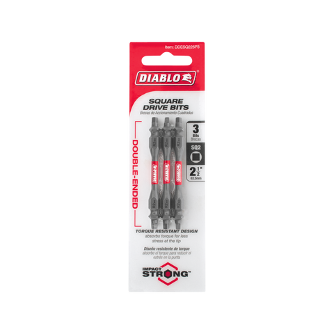 Diablo R2 Double Ended Power Bit - 3 Pack