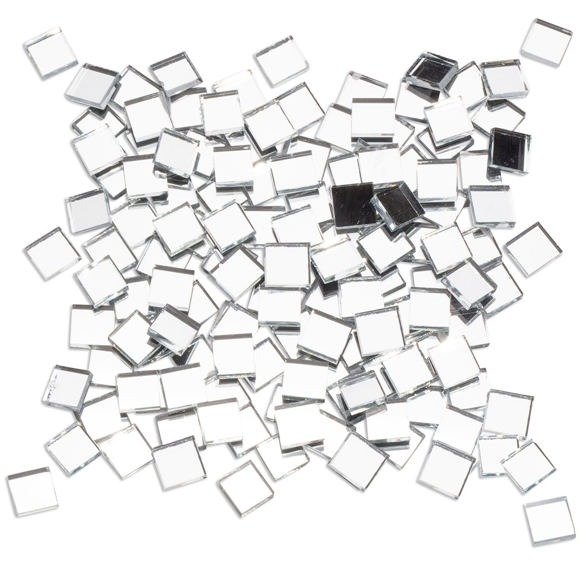 Mandala Art Mini Mirror Mosaic Glass Tiles 10mm Glass Easy To Use - SuperSaverAU - view 3