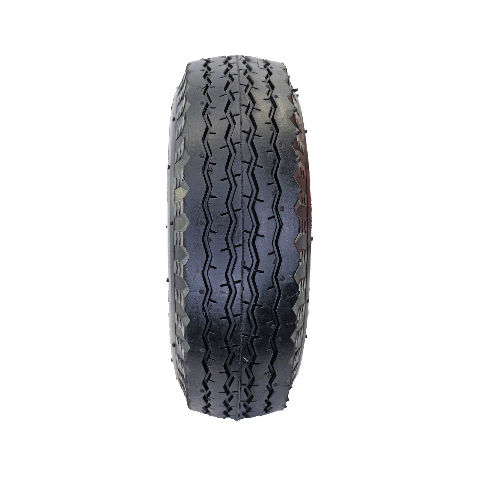Easyroll 3.5 x 4 inch Pneumatic Rubber Wheel 3/4 inch Axle 120kg