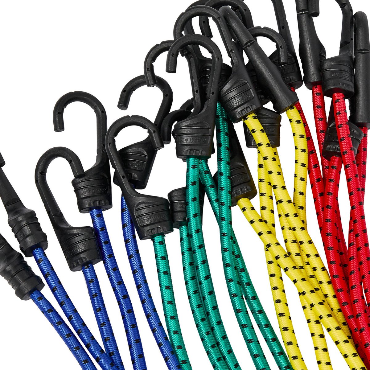 Syneco 75cm Tie Down Octopus Straps 20 Pack - Elasticised - Weather-Resistant - SuperSaverAU - view 3