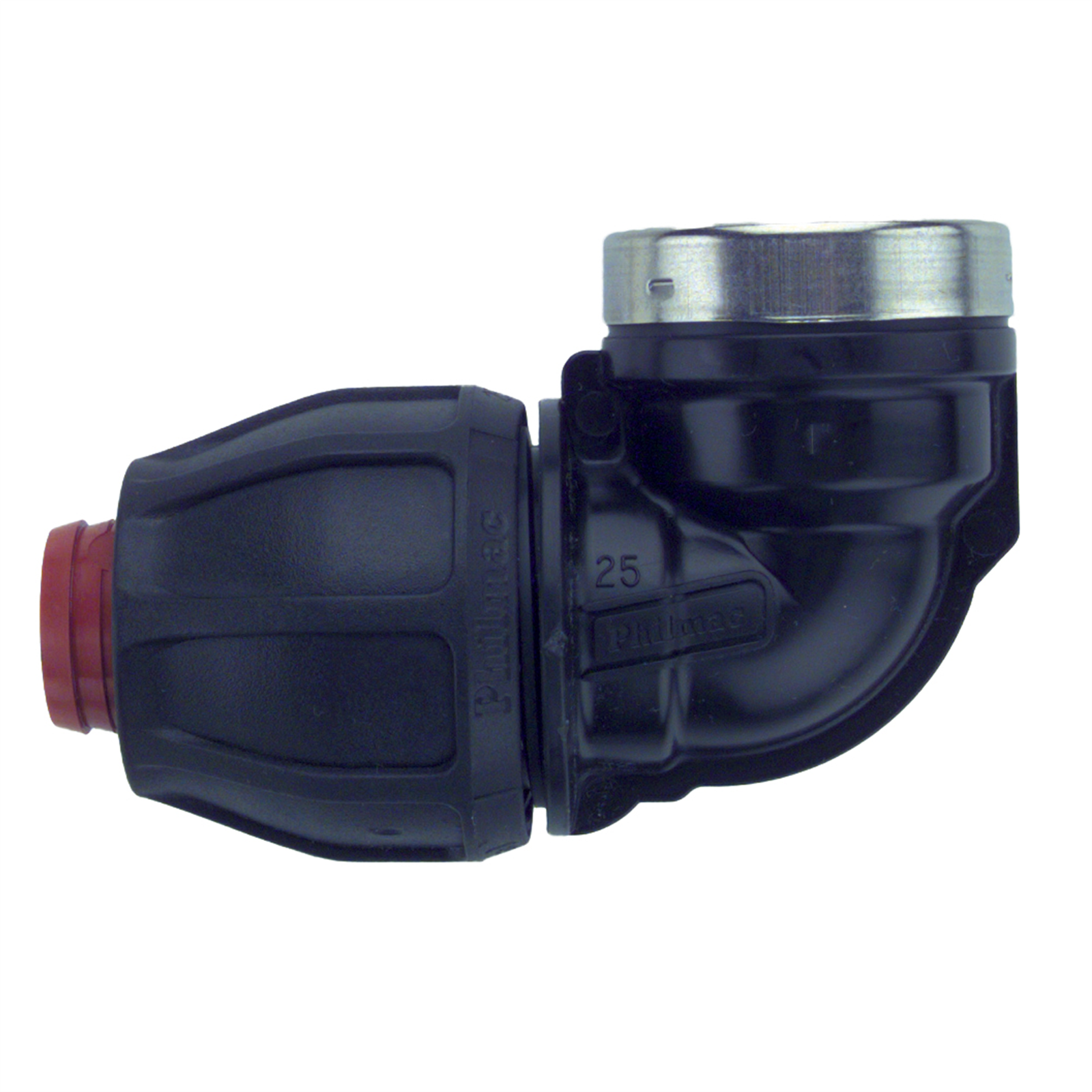 Philmac 1-1/2" Poly x Female BSP Rural Elbow 90 Degree Polypropylene Underground Rated