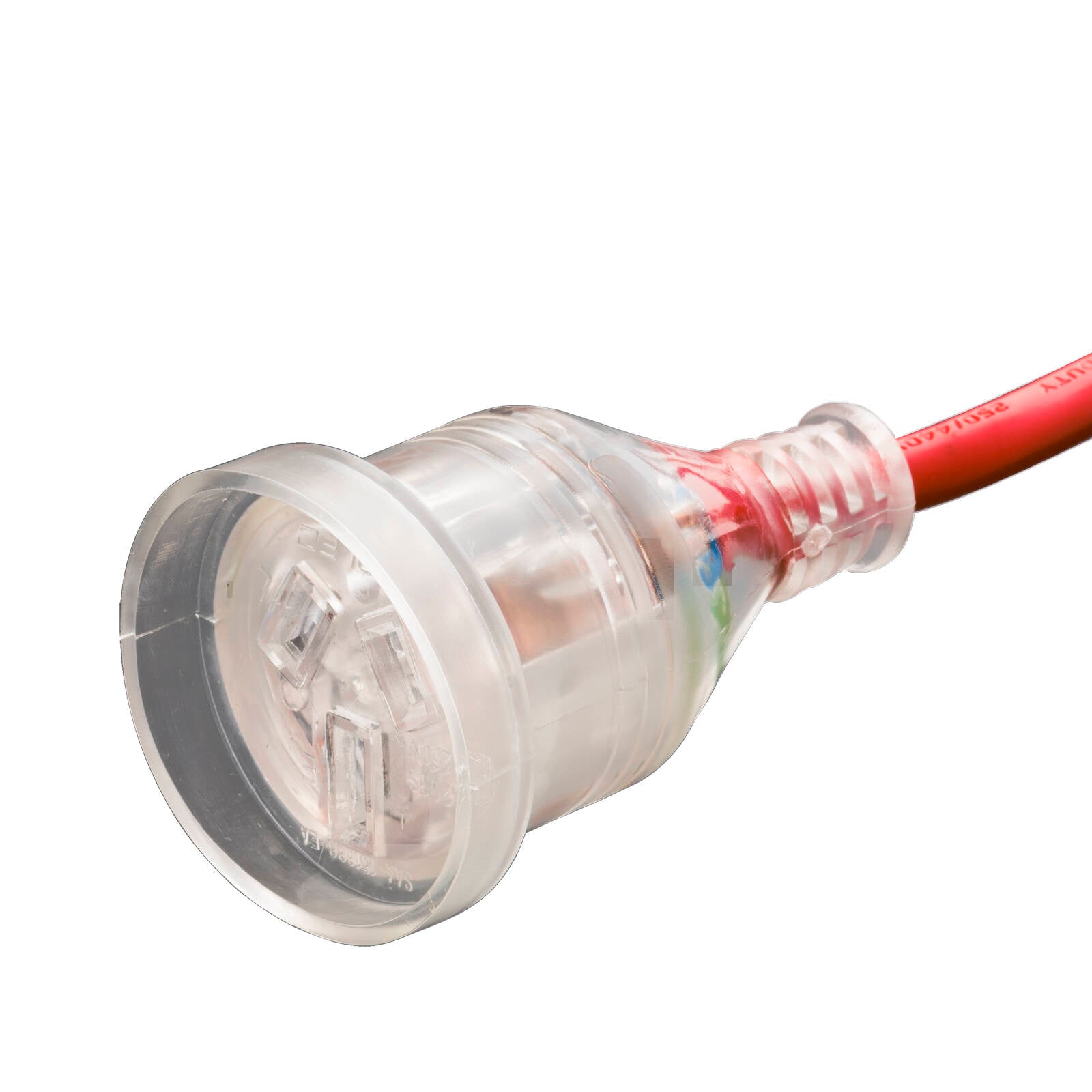 Arlec 10m 1.5mm2 10A 3-Core Extra Heavy Duty Extension Lead - Red, LED Socket