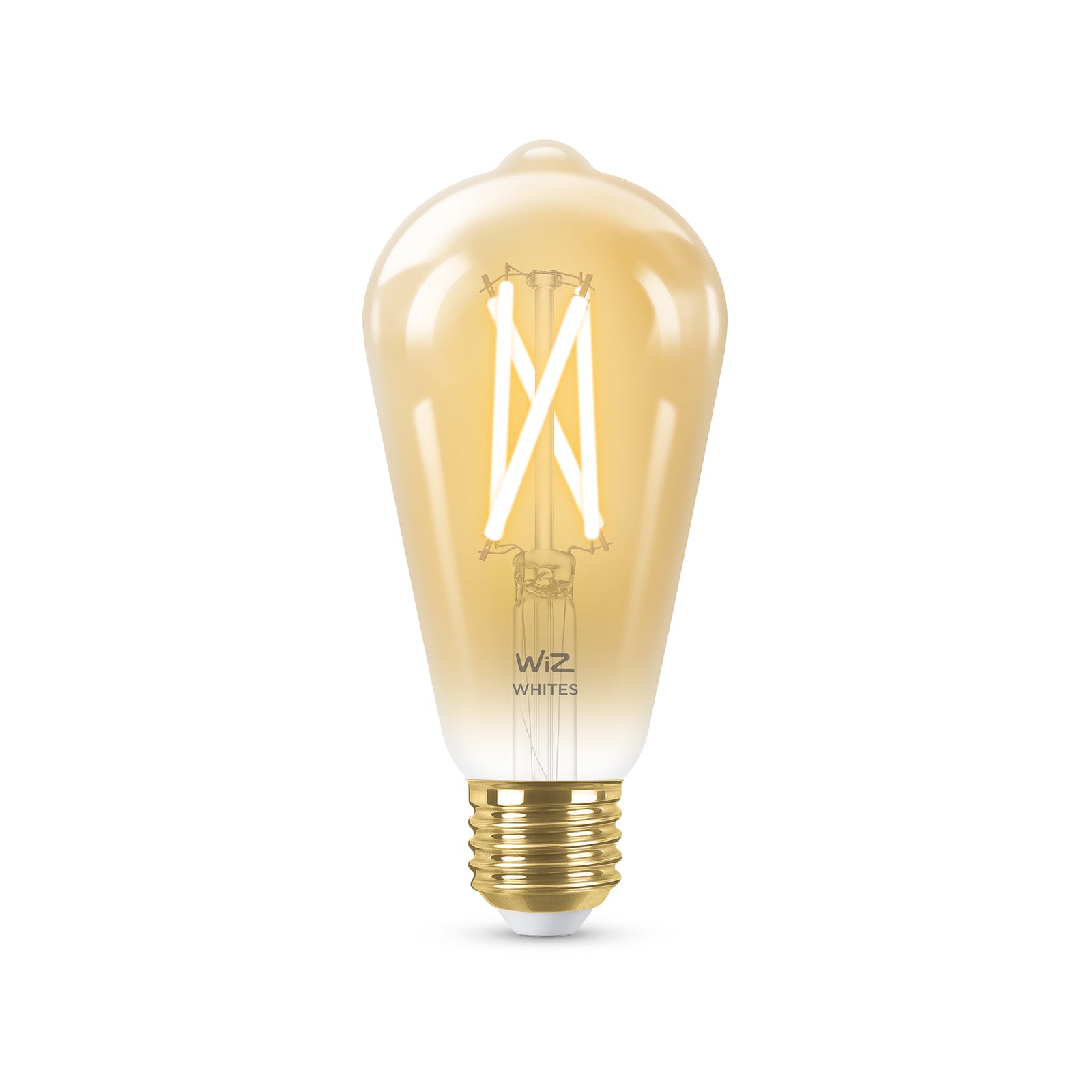 WiZ ST64 E27 LED 7W 640lm Tuneable White Smart Filament Globe 929003018701