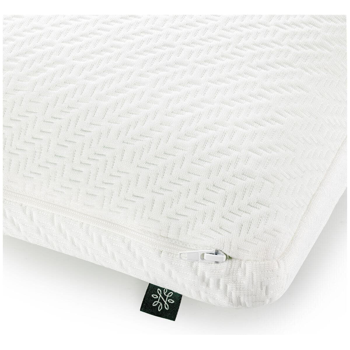 Zinus Green Tea Memory Foam Pillow with Travel Pouch - Charcoal Infused, Cool-Feel Cover - AU-PMPMP1-06S