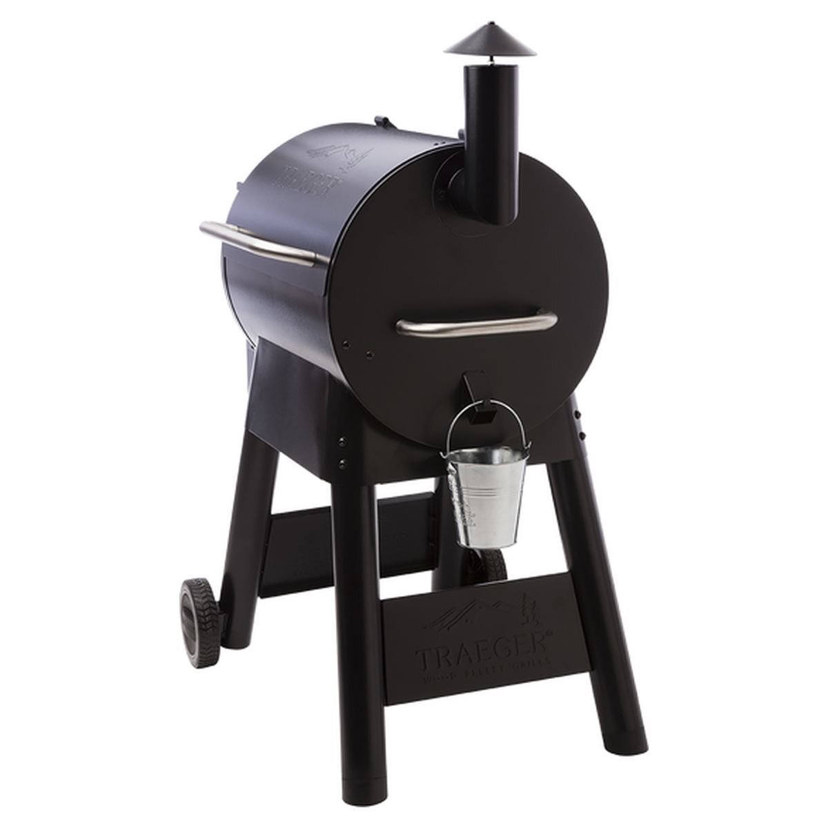 Traeger Wood Pellet Grill - Digital Temperature Controls, Natural Hardwood Smoke, Deep Blue - TFB57PUBA
