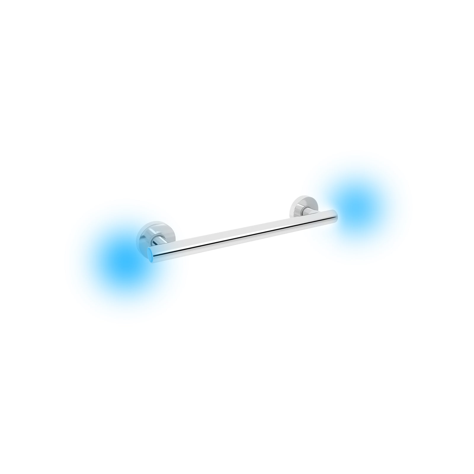 evekare 450mm Polished Grade 304 Stainless Steel LED Night Light Grab Rail 250kg Capacity