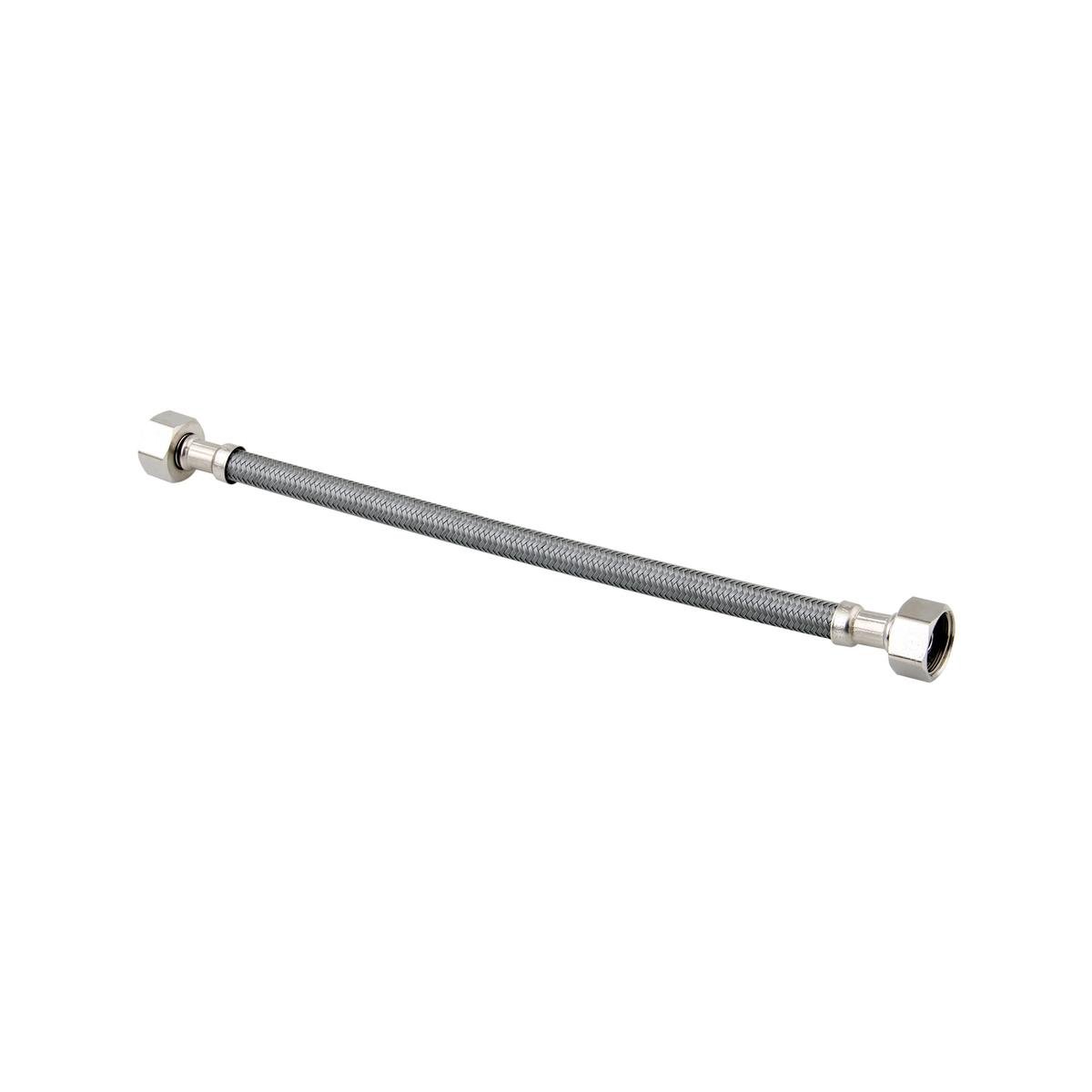 EnduraSeal 600mm Silver Flexible Braided Water Connector 500kPa