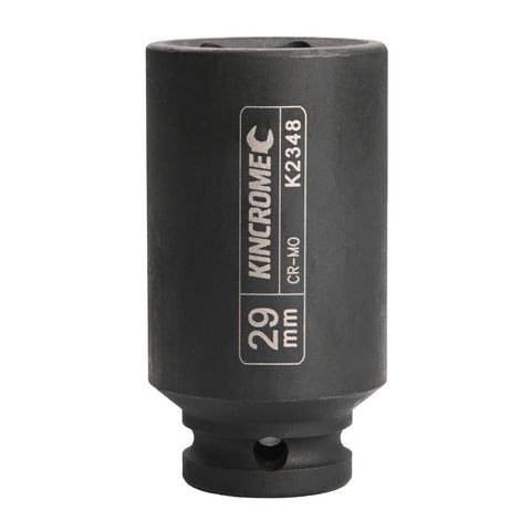 Kincrome 29mm 1/2" Drive Deep Impact Socket 6-Point Chrome Molybdenum