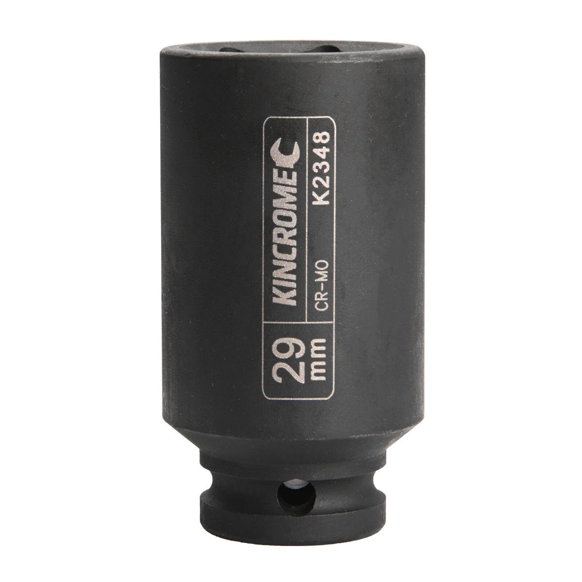 Kincrome 29mm 1/2" Drive Deep Impact Socket 6-Point Chrome Molybdenum