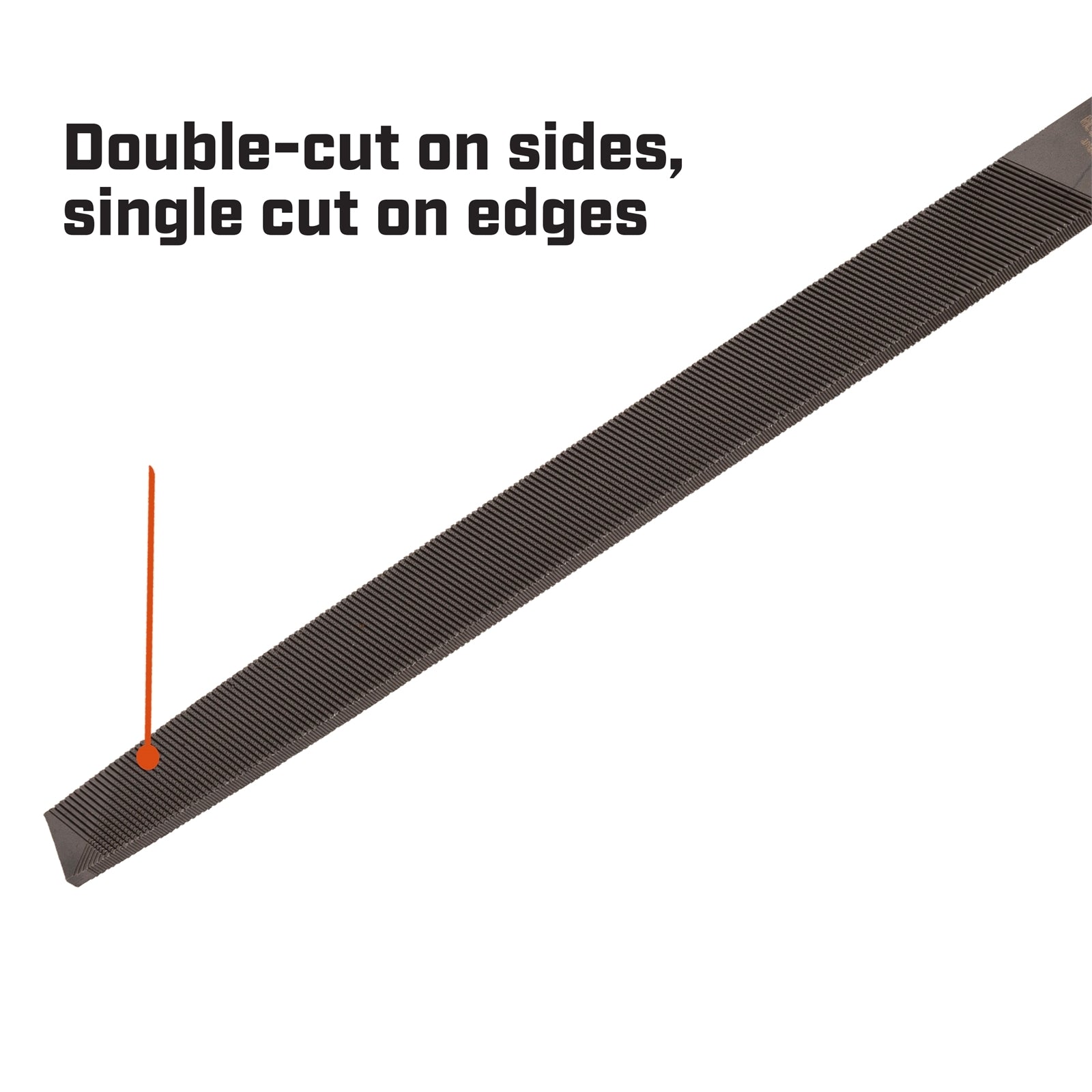 Crescent Nicholson 200mm Flat Bastard Double Cut File