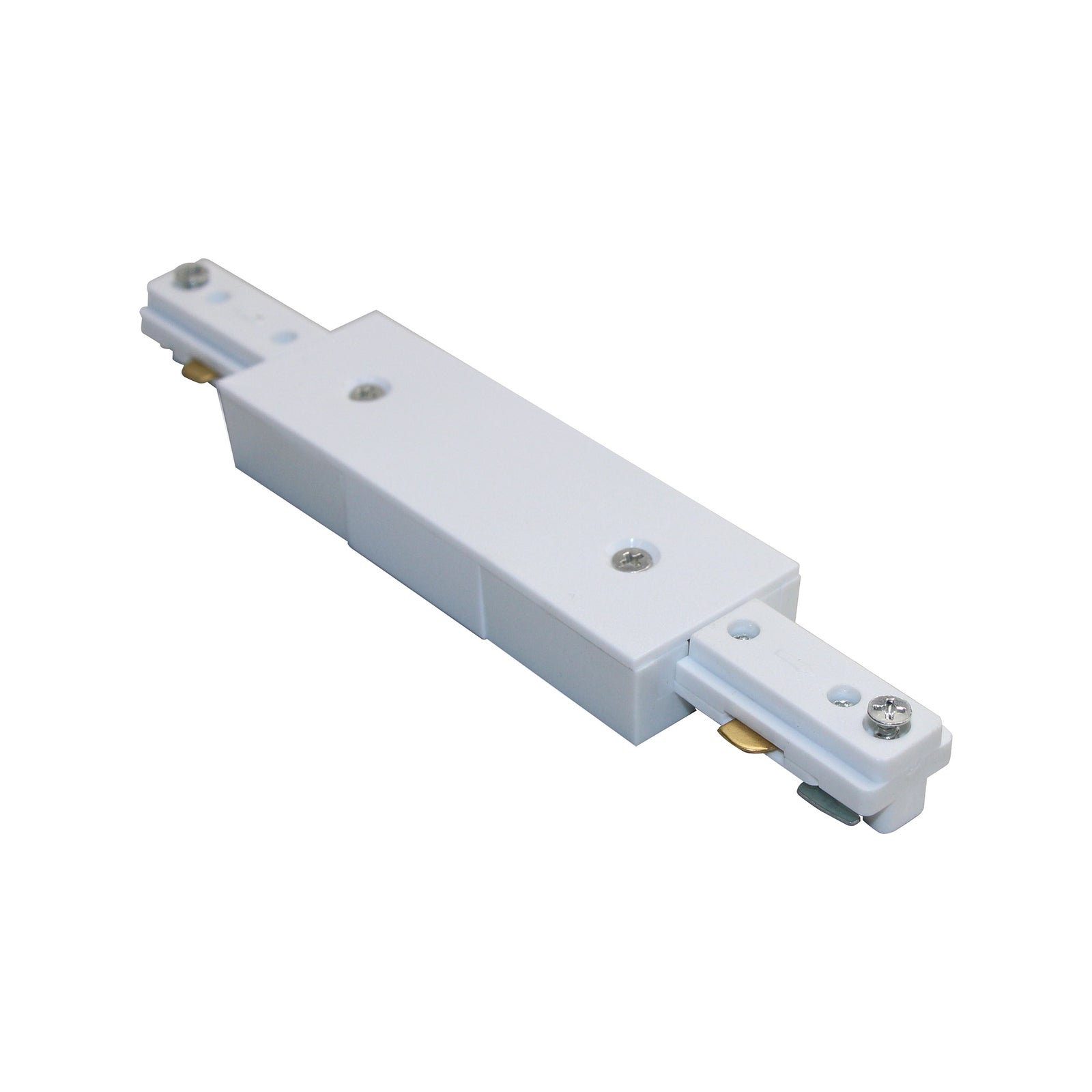 Mercator Single Track Circuit I Shaped Joiner White Hardwired 240V MTK105WH