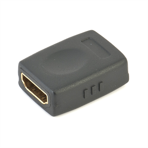 Antsig HDMI Lead Extender Adaptor - Gold Plated Female to Female Coupler, Black