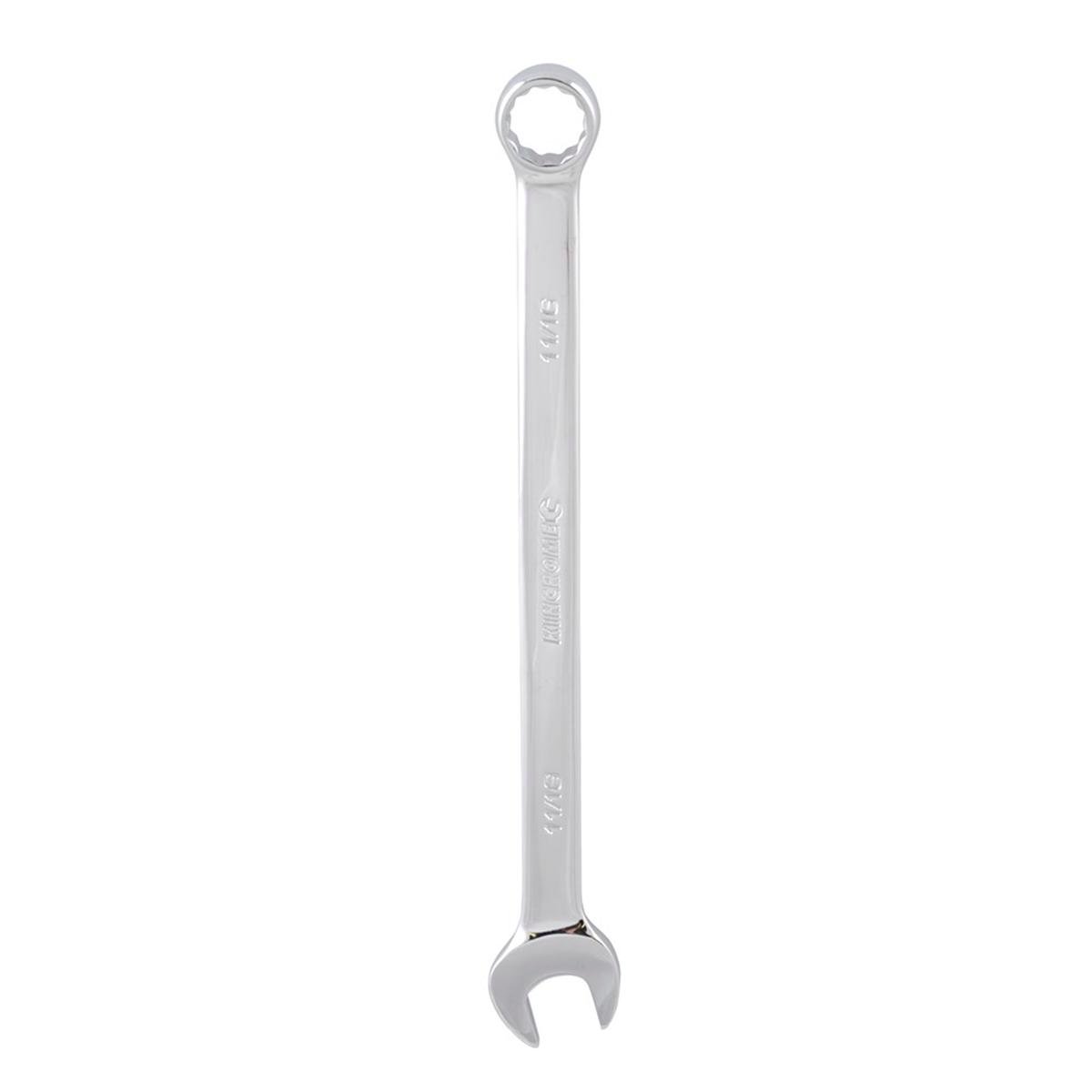 Kincrome 11/16" Combination Spanner - 12 Point Chrome Vanadium Steel, 15 Degree Offset