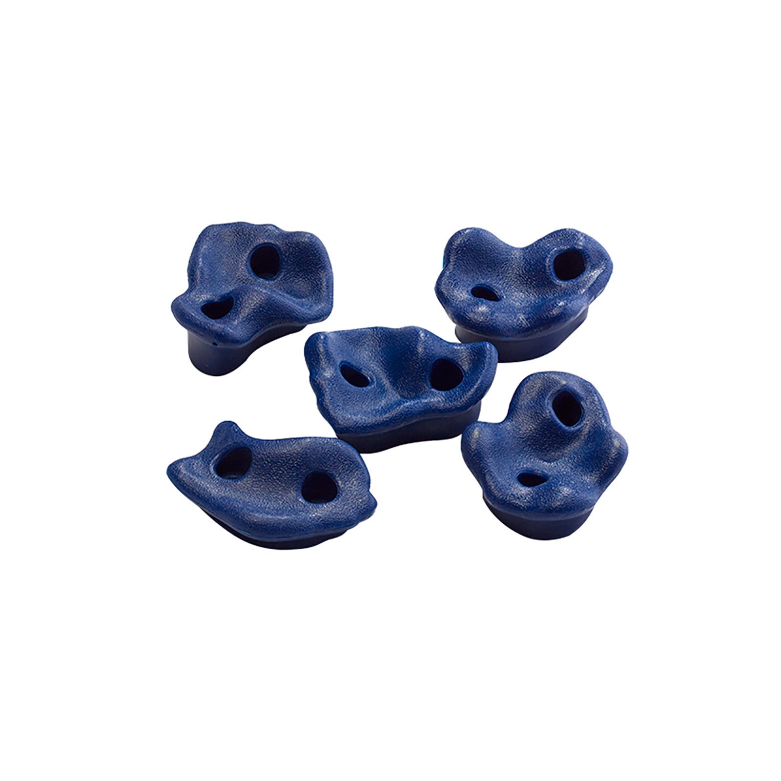 Swing Slide Climb Blue Climbing Rocks 5 Pack PE Plastic