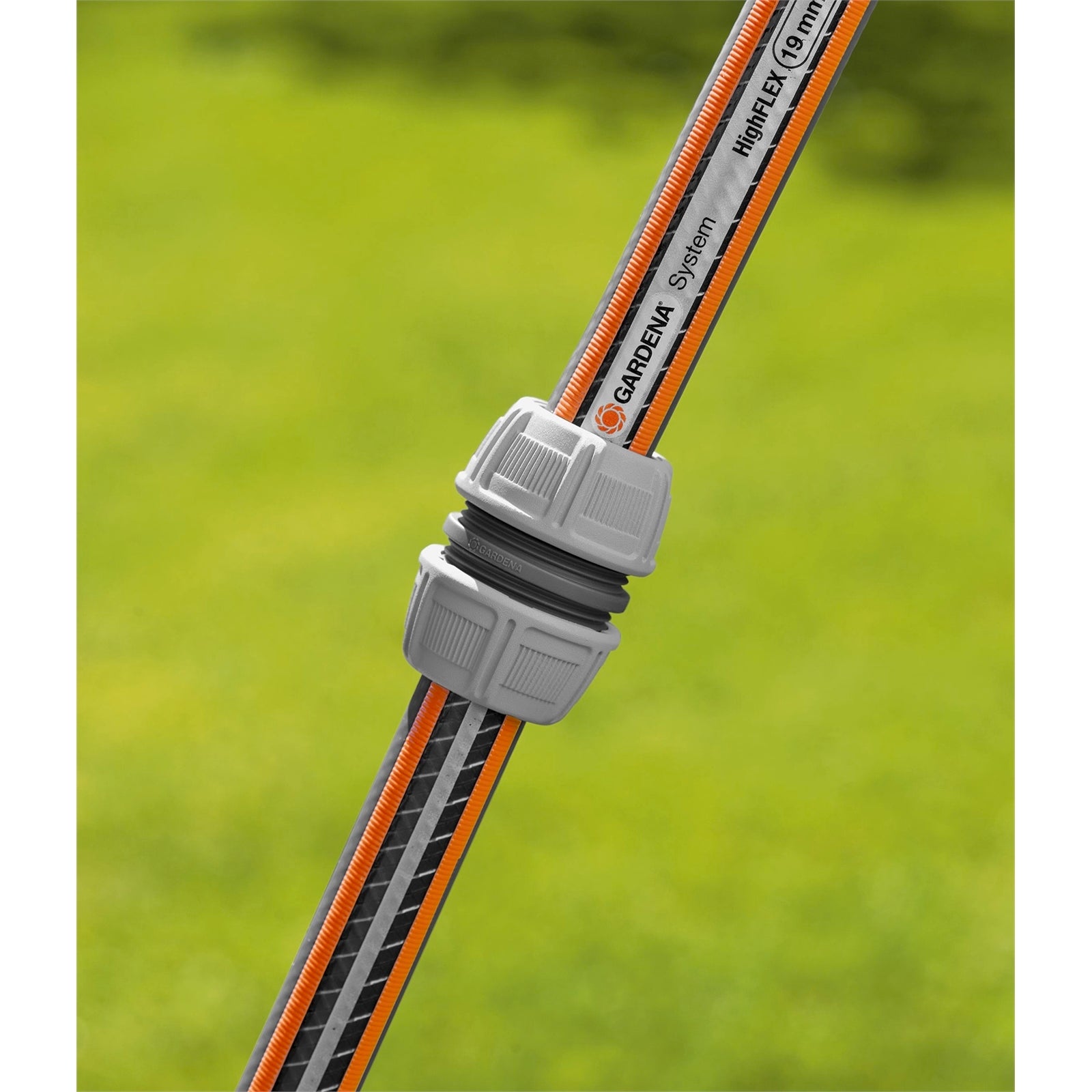 GARDENA 19mm Hose Joiner and Repairer Grey