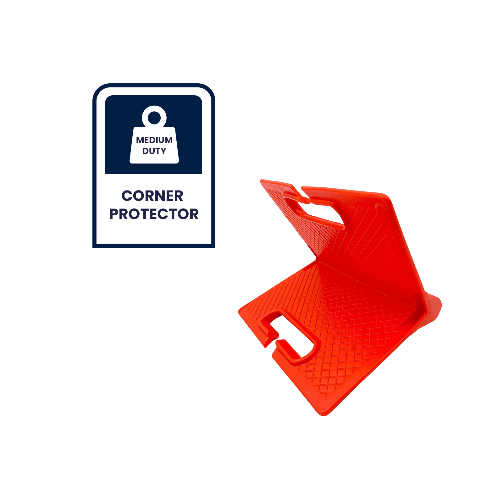 Grunt Open Edge Corner Tie Down Protector, Plastic