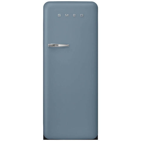 Smeg 50s Retro Style Fridge 270L - Storm Blue Finish, 6 Star Energy, Quiet 38dBA - FAB28RDSB6