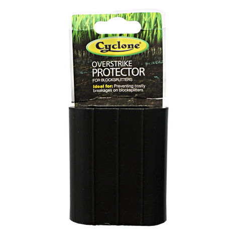 Cyclone Overstrike Protector for Blocksplitters, Rubber, Black