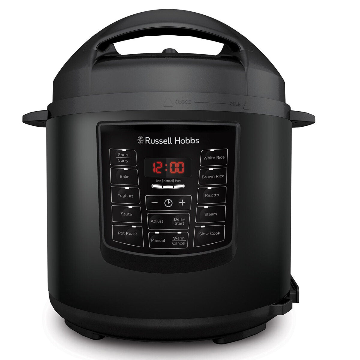 Russell Hobbs Digital Multicooker - Eleven Preset Functions, Keep Warm, Delay Start, Black - RHPC3000