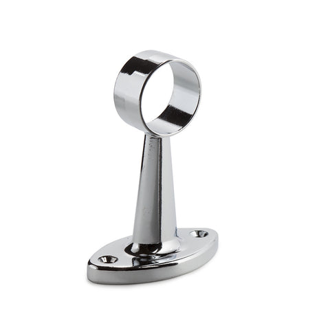 Sandleford 19mm Chrome Pillar Centre - Zinc Alloy, Chrome Plated Rail Fitting