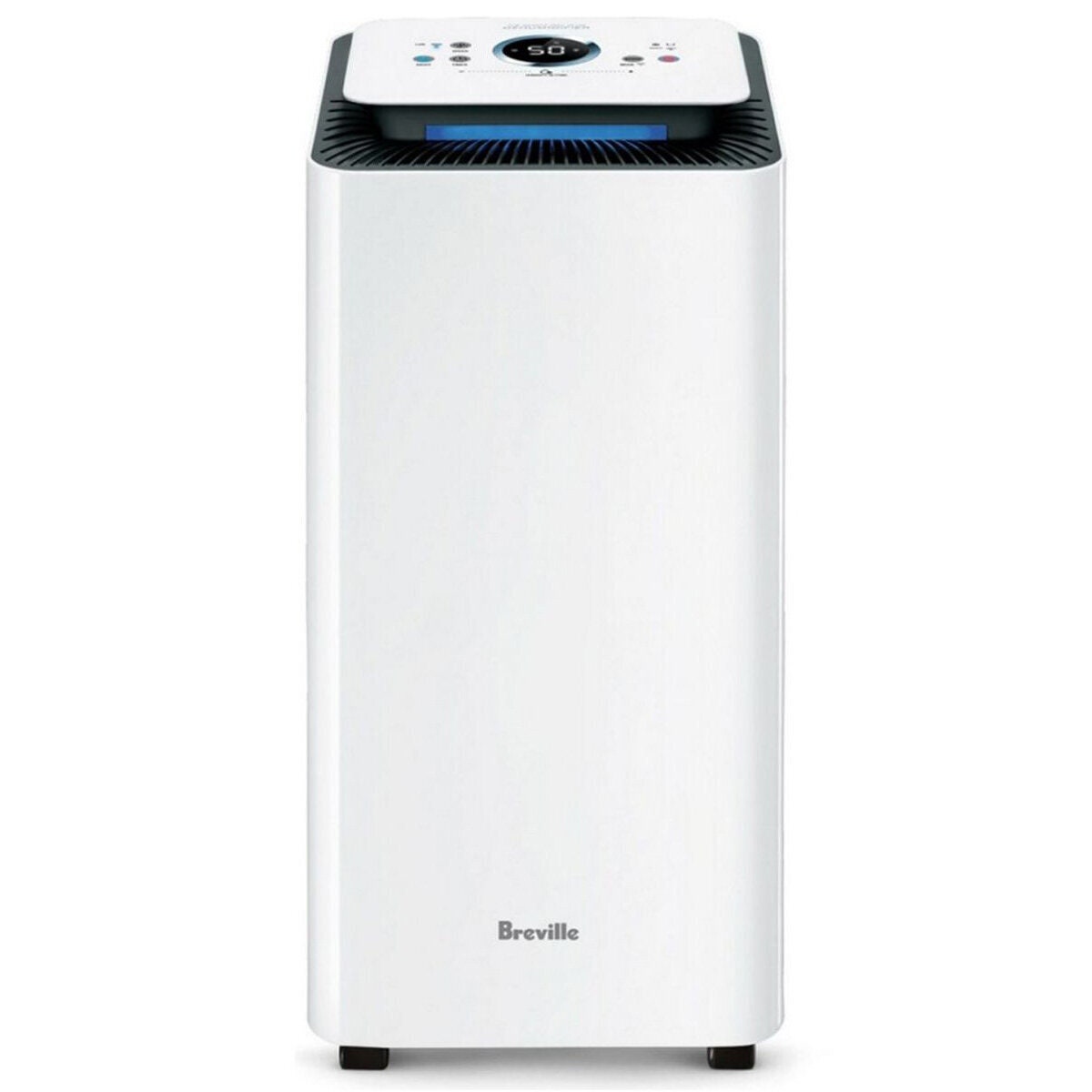 Breville Smart Dry Plus Connect Dehumidifier - 10L a Day, Wi-Fi Control, Sensair System - LAD308WHT2IAN1