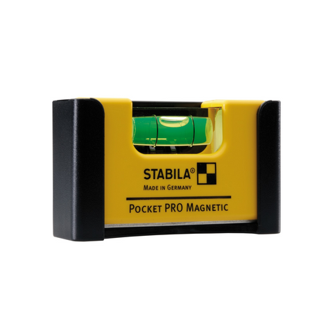 Stabila 7cm Pocket PRO Magnetic Spirit Level Aluminium