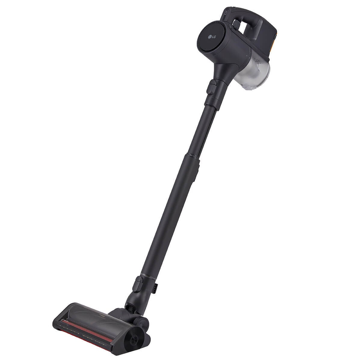 LG CordZero stick vacuum cleaner - 220W suction, auto-emptying tower, dual battery pack, graphite - A9L-TOWER2