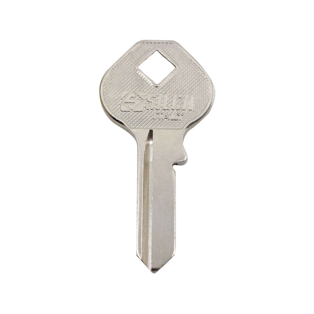 Ehi ms5r Silver Blank Key - Key Duplication - Nickel Plated Brass - SuperSaverAU - view 2