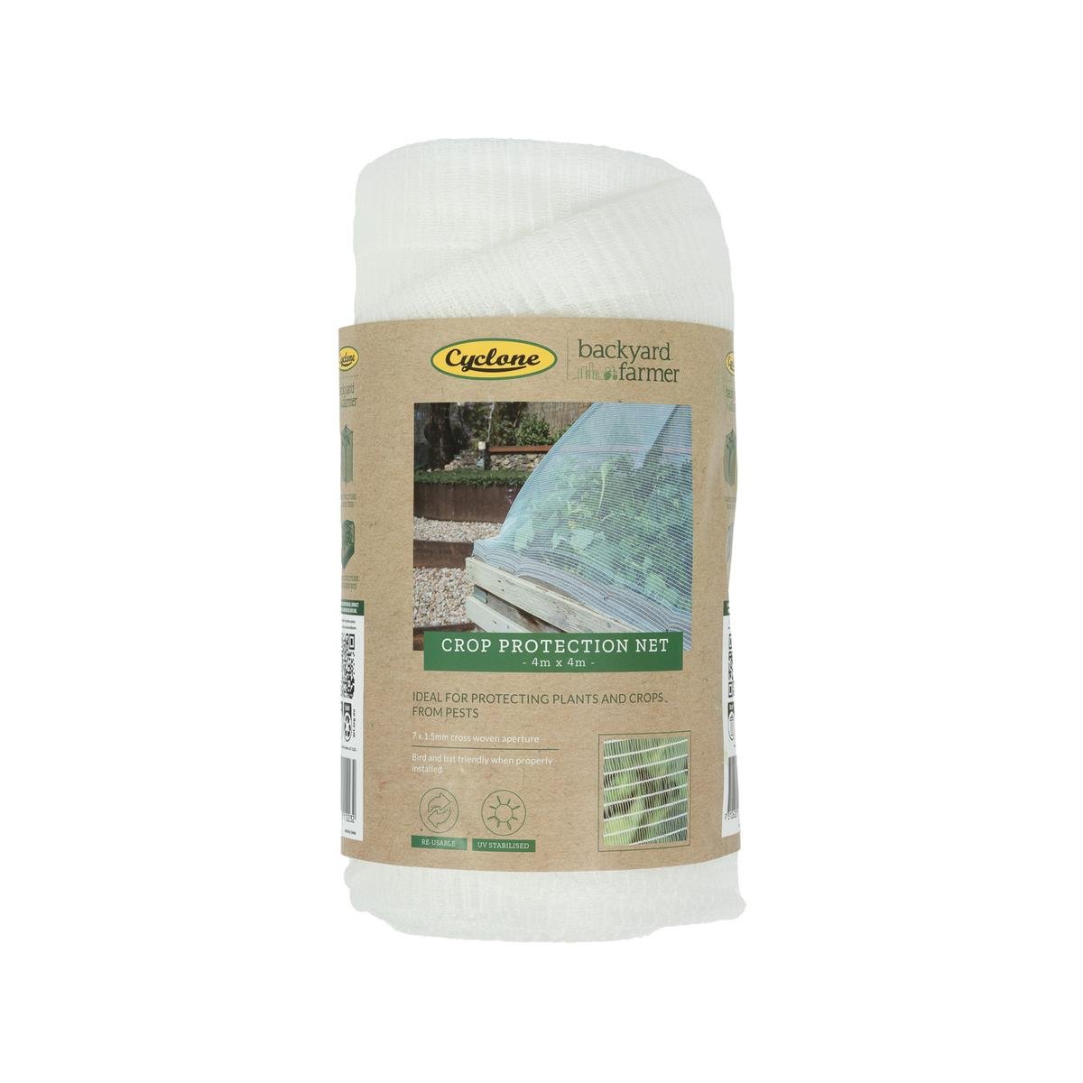 Backyard Farmer 4 x 4m x 7mm Crop Protection Net