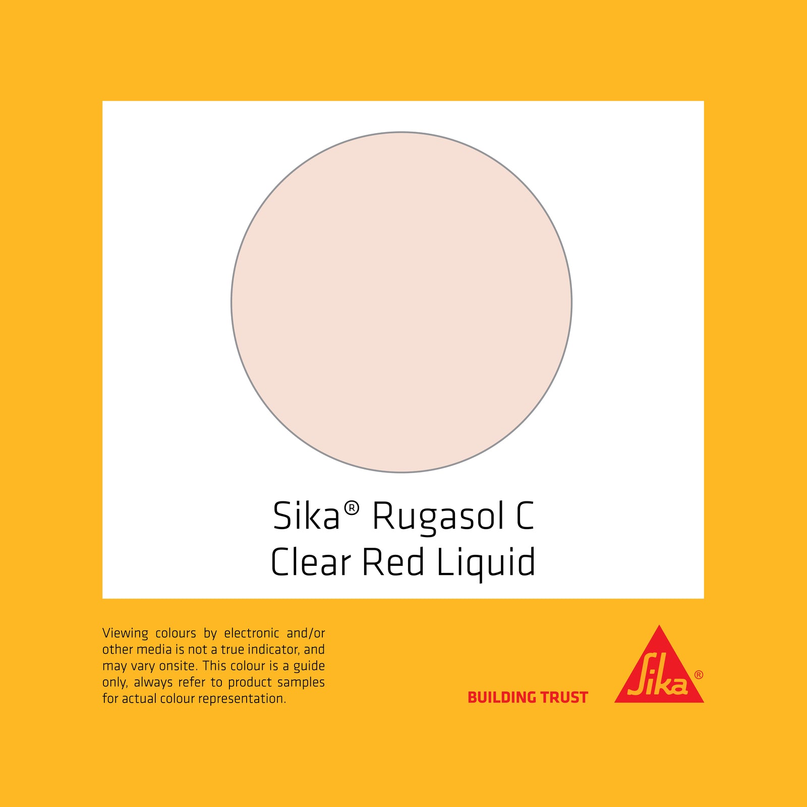 Sika 5L Rugasol C Surface Retarder, Clear Red Liquid for Concrete