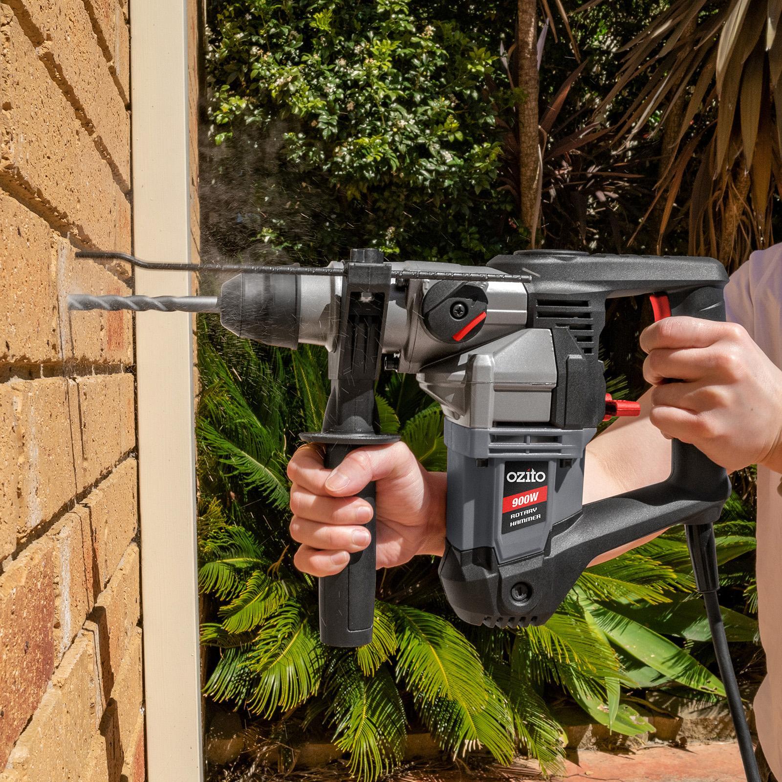 Ozito 900W 3.5J Corded Rotary Hammer Drill Kit RHD-9035