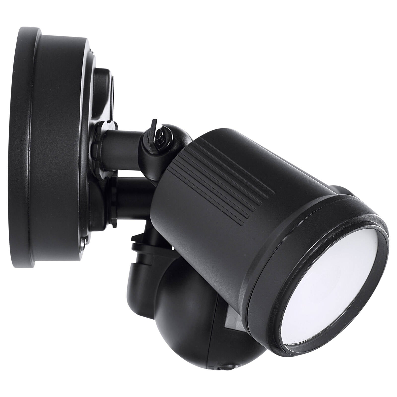 Brilliant Raptor III Black Twin LED Security Light 20W Motion Sensor Outdoor 22605/06