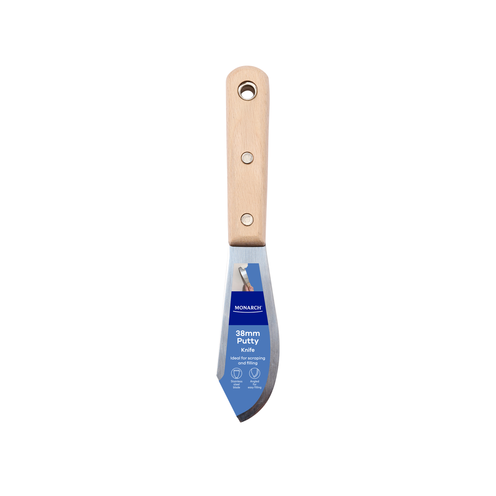 Monarch 38mm Stainless Steel Putty Knife