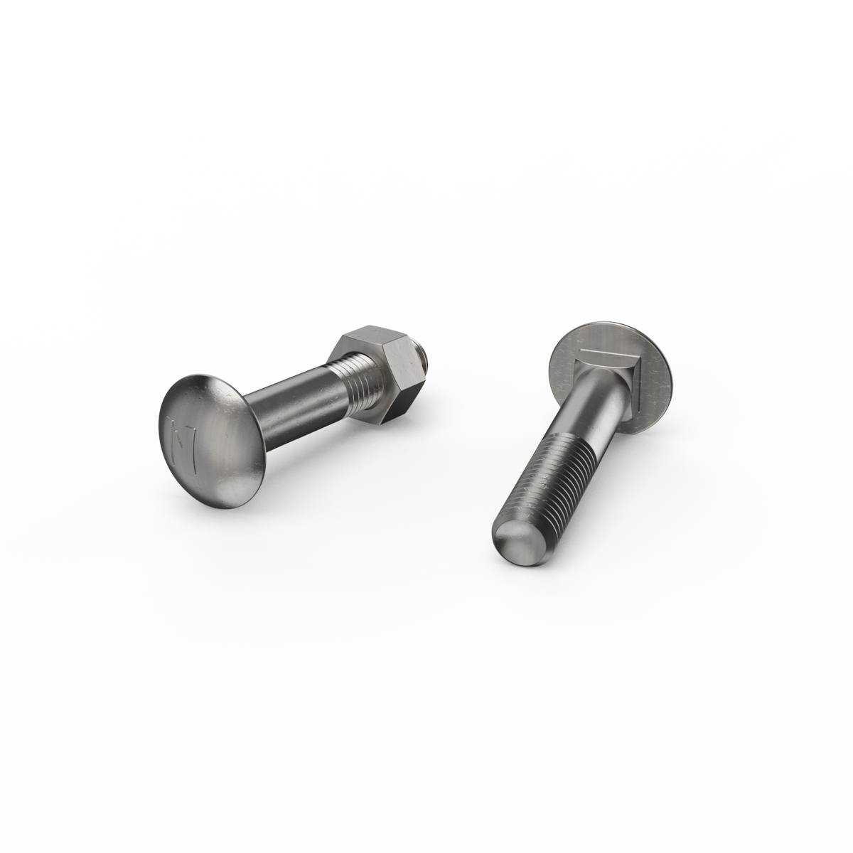 Zenith Stainless Steel 304 Cup Head Bolts & Nuts 12 Pack M12 x 65mm - SuperSaverAU - view 2