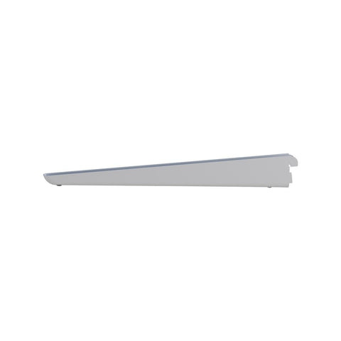 Flexi Storage 360mm White Double Slot Bracket Steel Durable Support - SuperSaverAU - view 1