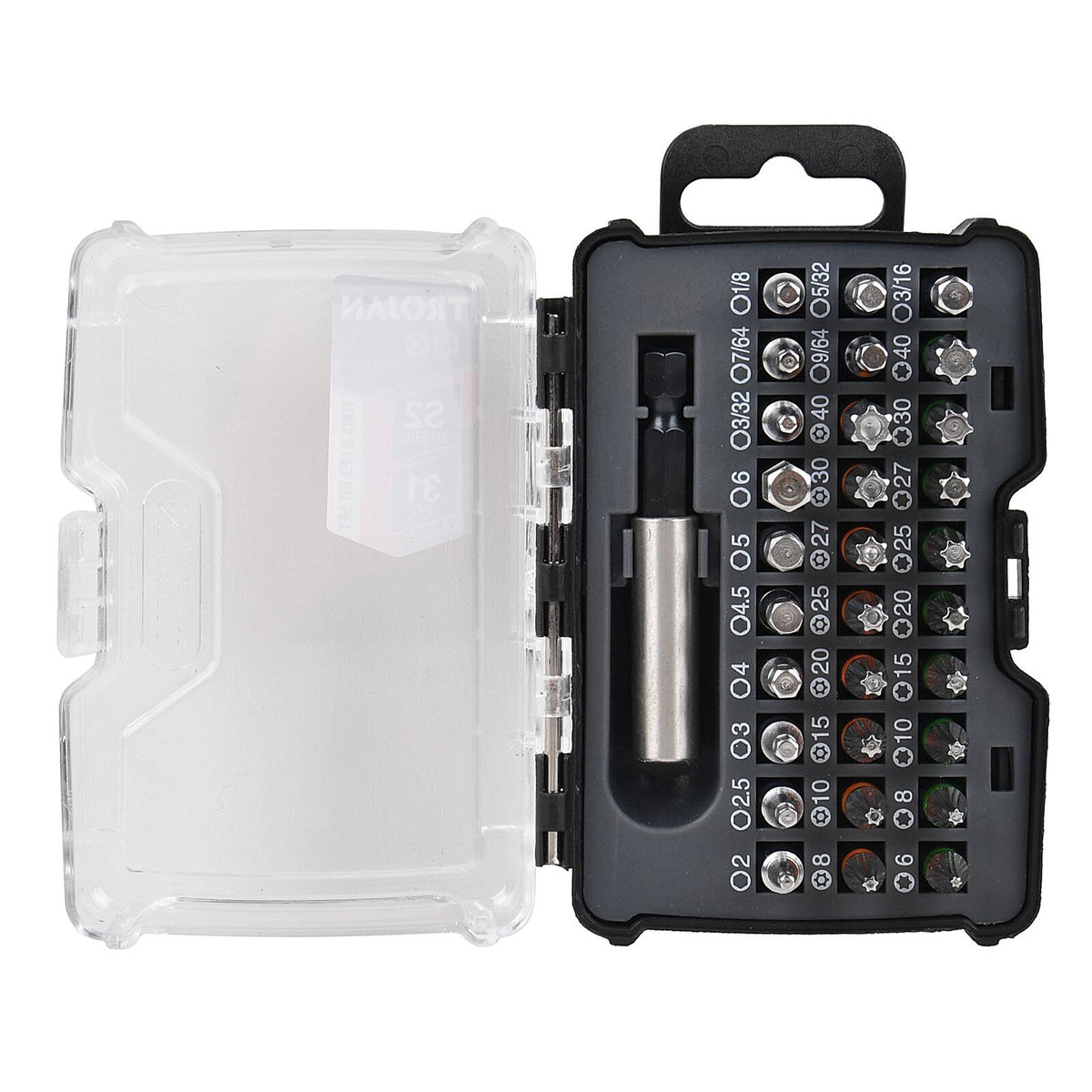 Trojan 31 Piece Torx and Hex Key Set - 60mm Extension Bar - Metric & Imperial - SuperSaverAU - view 3