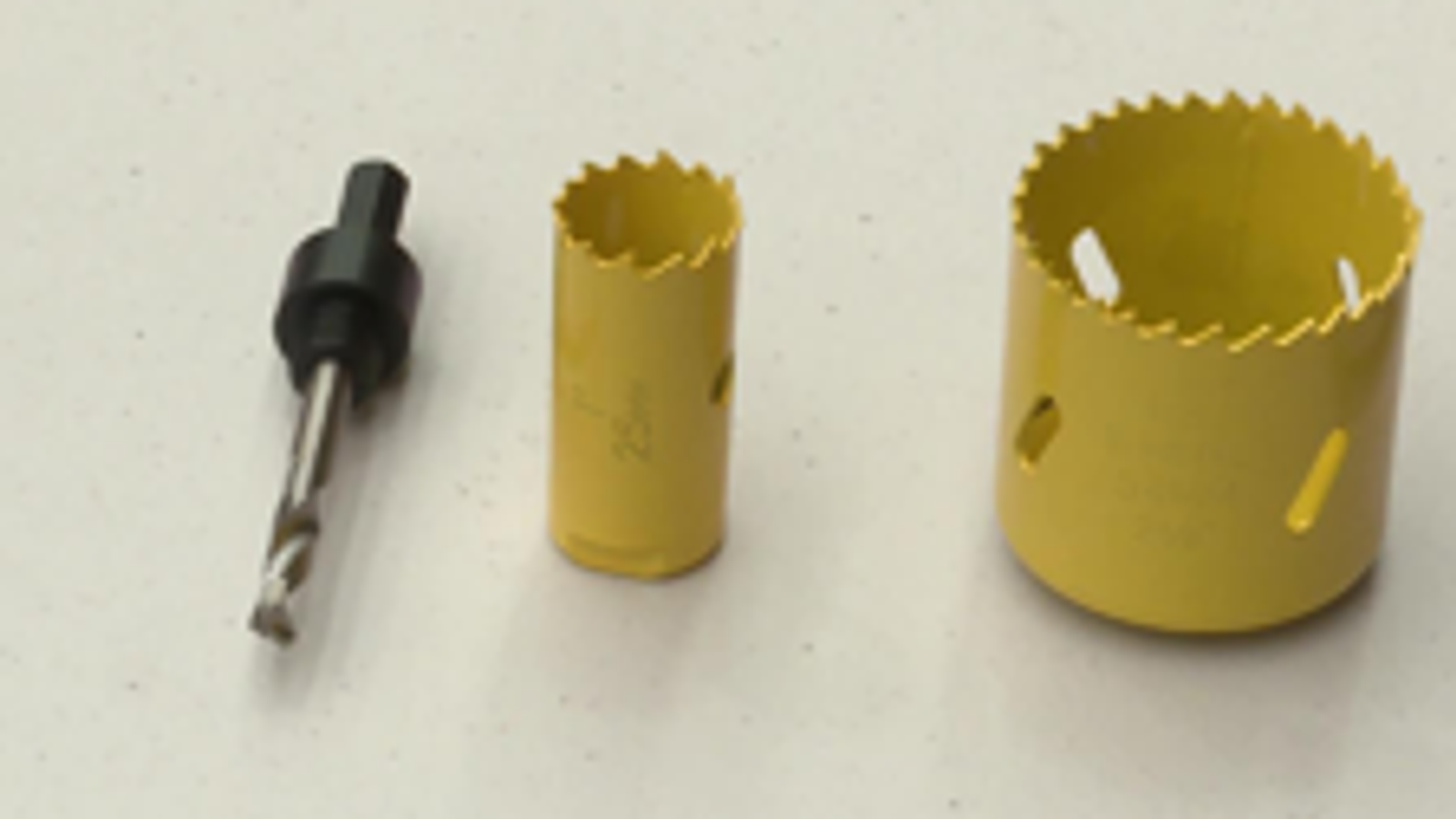 IRWIN Door Lock Installation Kit, Bi-Metal Hole Saw Set