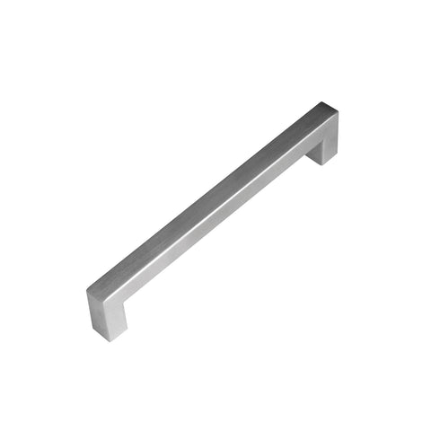 Kaboodle 128mm Brushed Stainless Steel Bar Kitchen Cabinet Door Handle