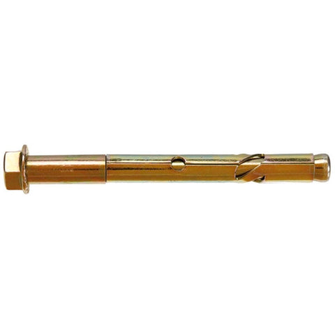 Ramset Dynabolt 12 x 125mm Hex Nut Masonry Sleeve Anchor - Gold