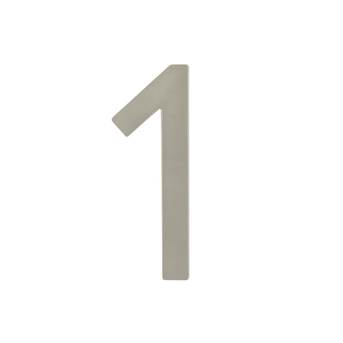Sandleford Lorne Numeral 1 100mm Stainless Steel House Number