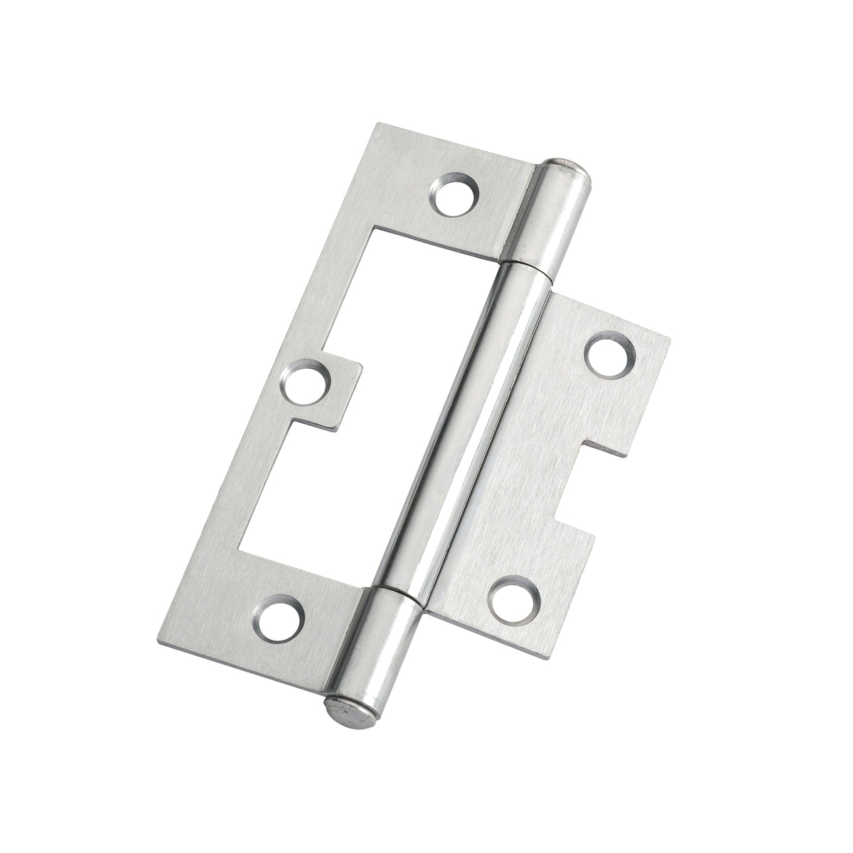 Lane 90 x 54 x 1.6mm Satin Chrome Fixed Pin Easy Fit Hinge