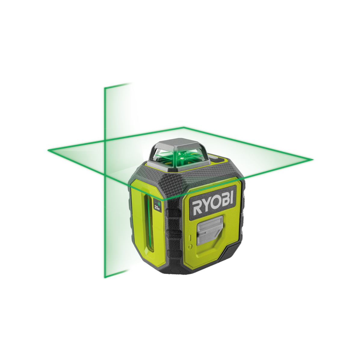 Ryobi 25m 360 Green Line Laser - Self-Leveling - Accurate Alignment - SuperSaverAU - view 2