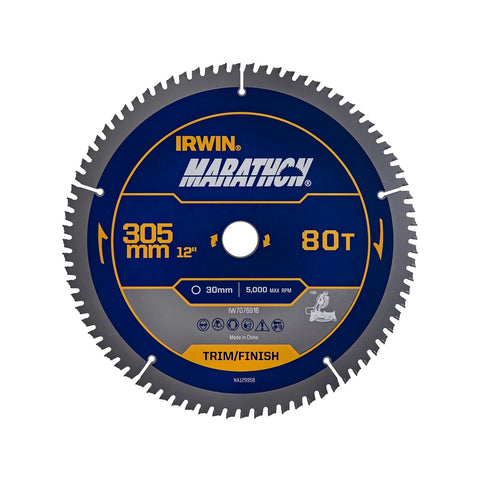 Irwin 305mm 80T Marathon Circular Saw Blade