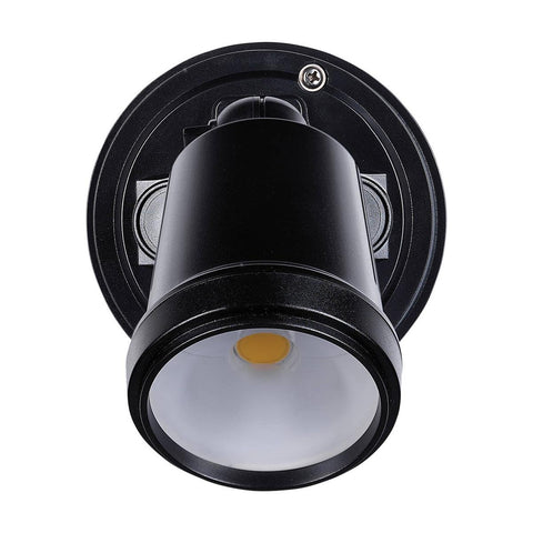 Brilliant Black Raptor III Single LED Flood Light - 800 Lumens - 10W - Black - SuperSaverAU - view 1